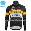 Conjunto Maillot + Culotte largo con tirantes Invierno Termico 2017 Telenet Fidea Lions N001
